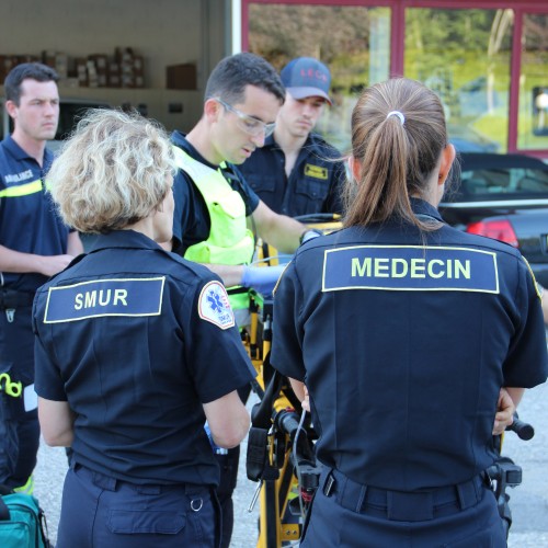Cours pour équipier SMUR